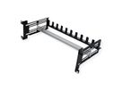 VALUE 19" Support Frame for DIN Rail-Mounted Devices, 3U, with Cable Management, black