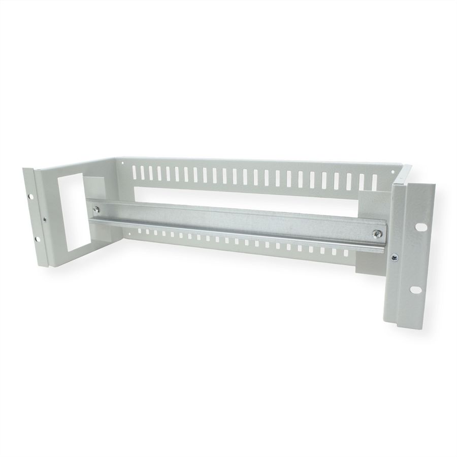 ROLINE 19-inch top-hat rail support 3 U, 133x482x123 HxWxD