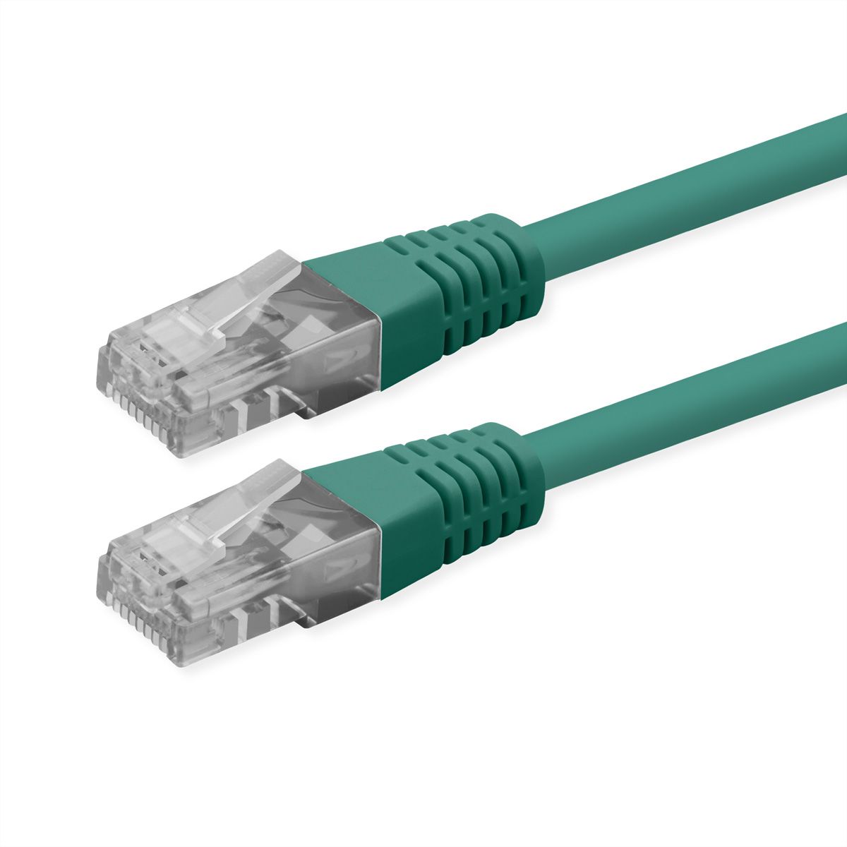ROLINE UTP Patch Cord, Cat.6 (Class E), PoE, green, 5 m
