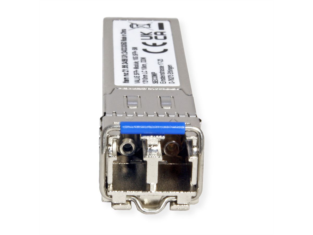 VALUE SFP+ Modul (Mini-GBIC) LR/LC, 10G, Singlemode, 1310nm, max. 10km