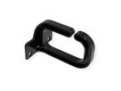 19" cable manager, 40x80mm, plastic, black