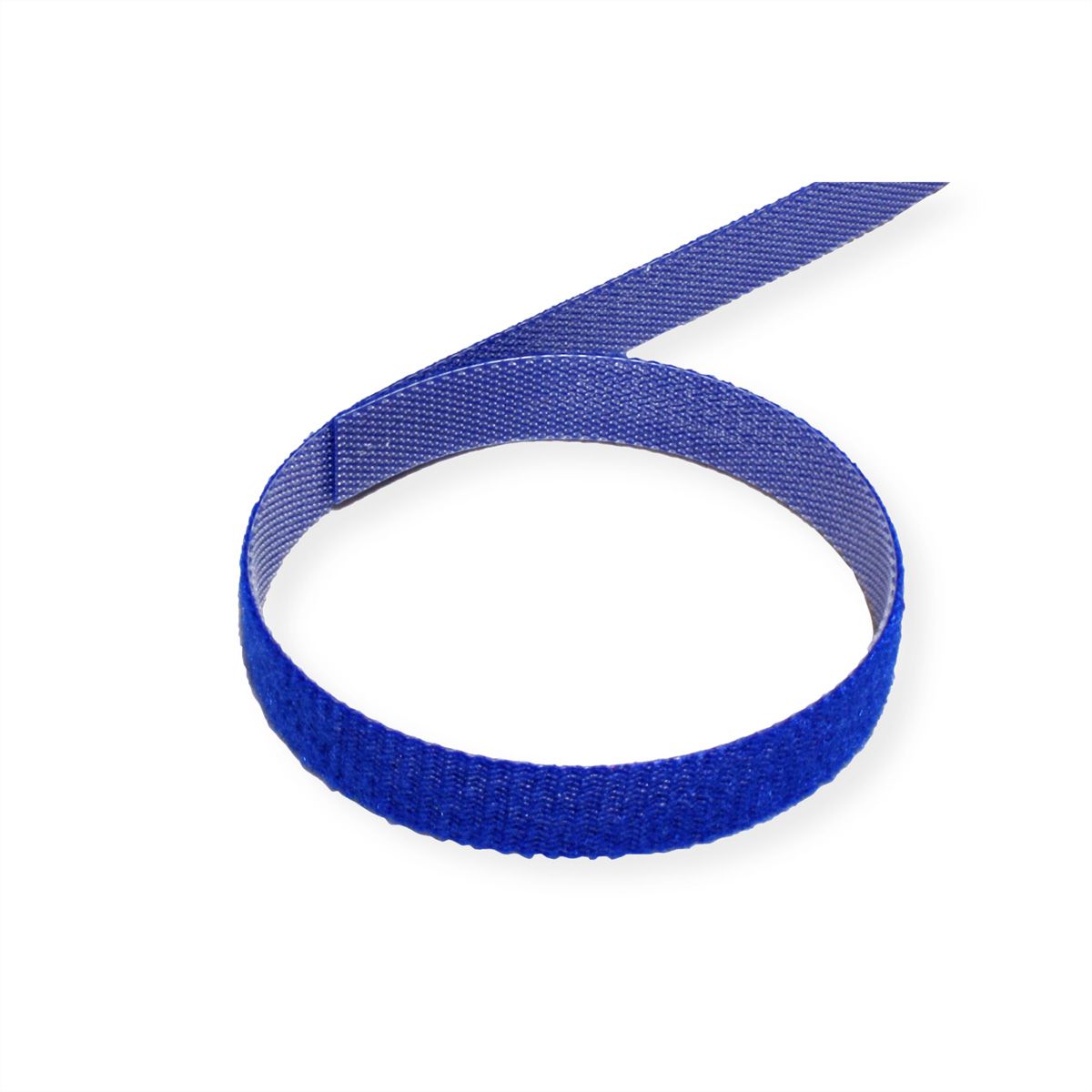 VALUE Strap Cable Tie Roll, Width 10mm, blue, 25 m
