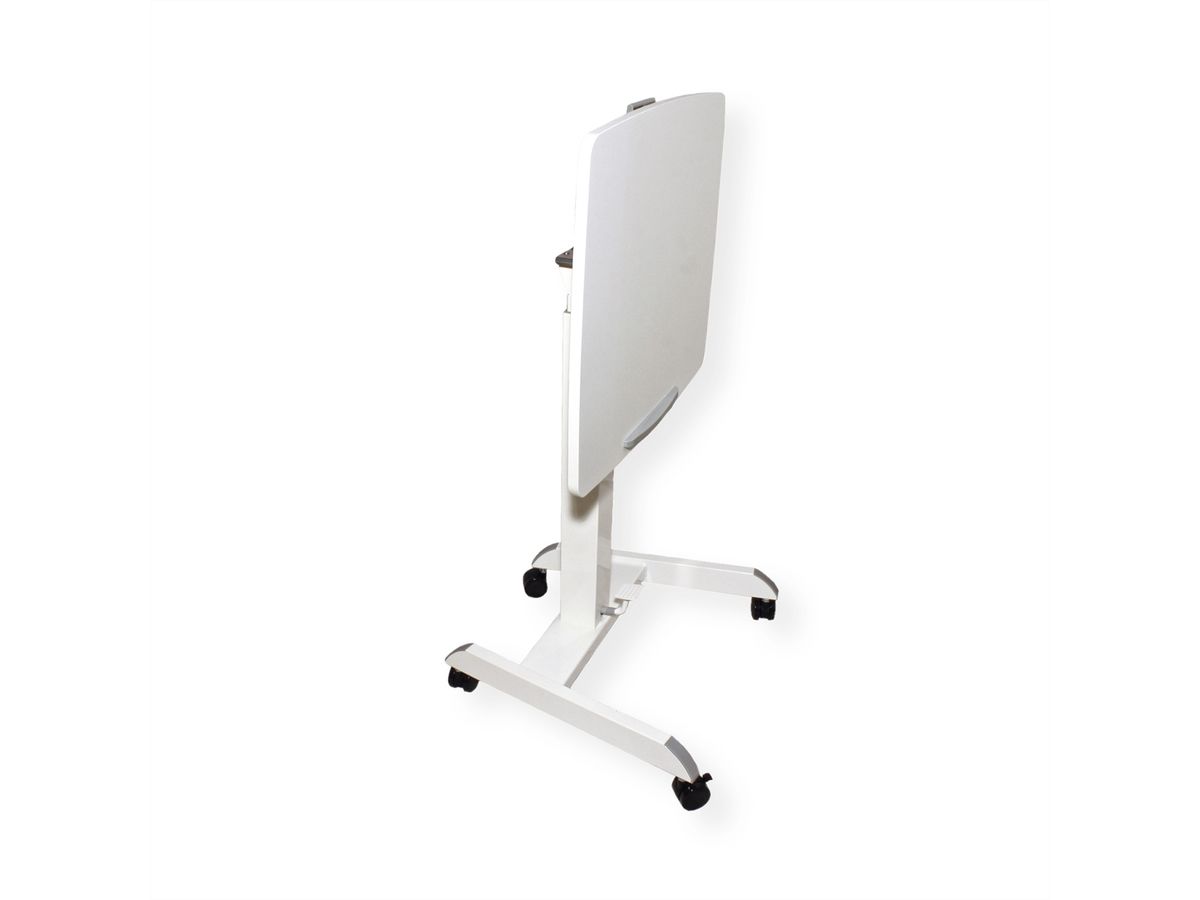 ROLINE PC Standing Workstation, height adjustable, tiltable, white