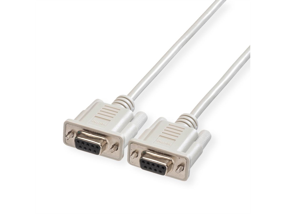 ROLINE Serial Link Cable, DB9 F/F, 3 m
