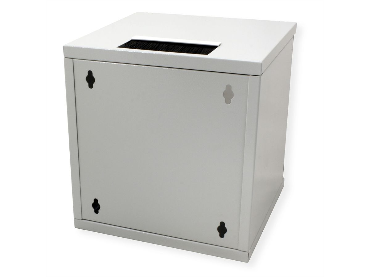 ROLINE 10-inch wall-mounted housing 6 U, 312x300 WxD grey