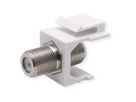 VALUE F-Type Keystone Coupler, Plastic