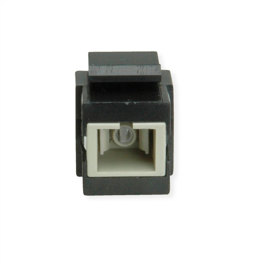 ROLINE Fiber Optic Keystone Jack, SC Simplex, Multimode, OM2