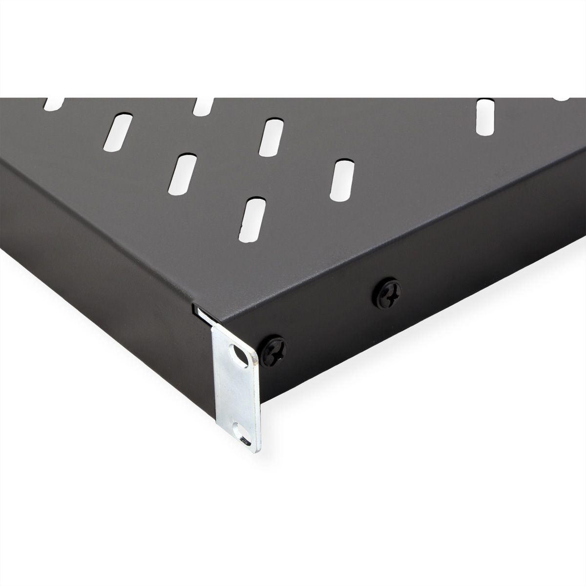 VALUE 19" 1U Adjustable Shelf for Cabinets, 440 x 568 mm, max. load 50 kg