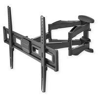 VALUE Solid Articulating Wall Mount TV Holder, 37–80 inch, max. 45 kg