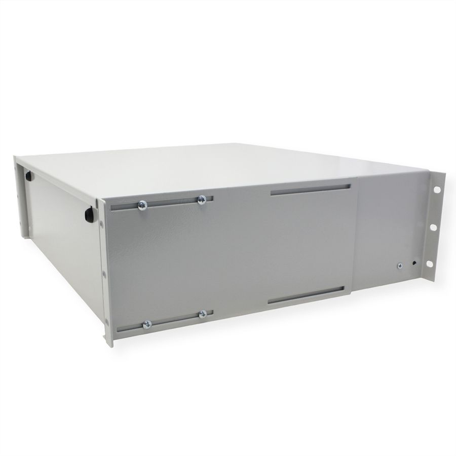 ROLINE 19-inch keyboard drawer 3 U, 400 T lockable grey