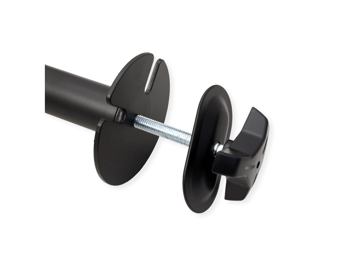 VALUE Monitor Arm, Pole-Mounted, < 124,46cm (49"), Heavy Duty < 20 kg