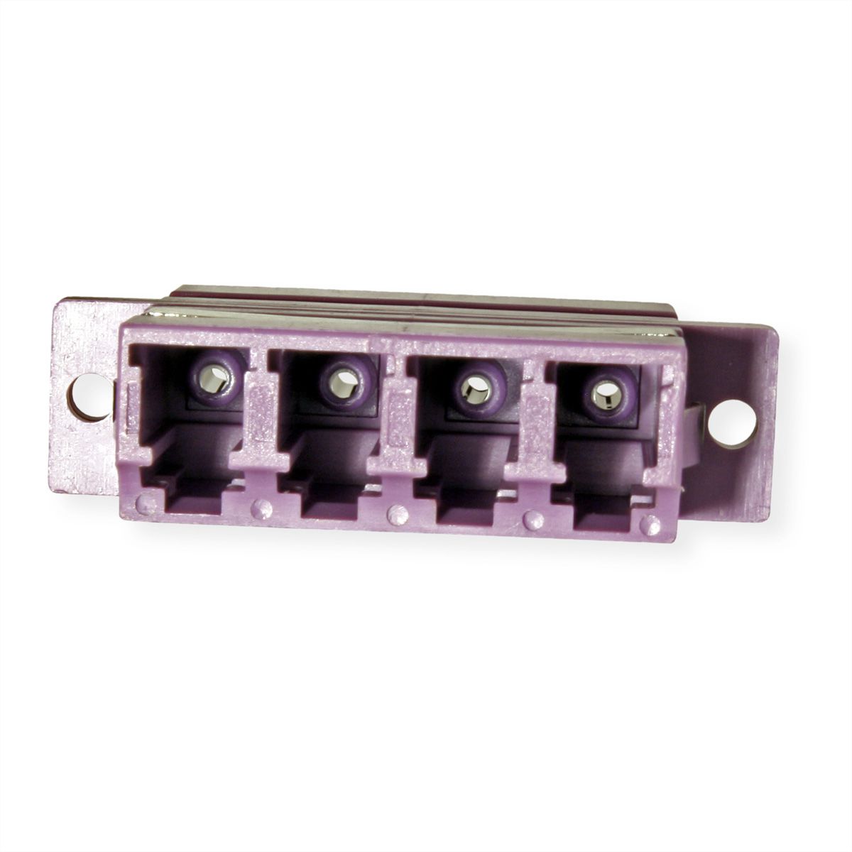 VALUE  Fibre Optic Adapter LC quadruple, OM4, PB