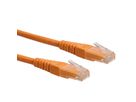 ROLINE UTP Patch Cord, Cat.6 (Class E), orange, 0.5 m
