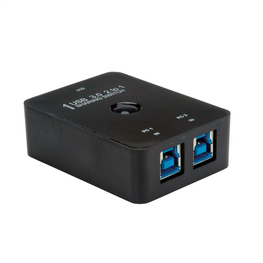 VALUE Manual USB 3.2 Gen 1 Switch, 2 Ports