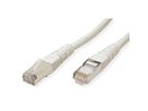 ROLINE S/FTP (PiMF) Patch Cord, Cat.6 (Class E), grey, 10 m