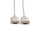ROLINE Serial Link Cable, DB9 F/F, 3 m