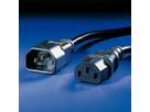ROLINE Monitor Power Cable, IEC 320 C14 - C13, black, 0.5 m