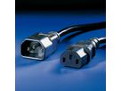 ROLINE Monitor Power Cable, IEC 320 C14 - C13, black, 1 m