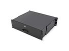 ROLINE 19-inch keyboard drawer 3 U, 400 T lockable black