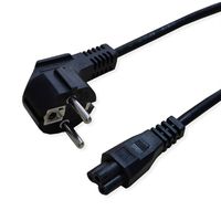 STANDARD Power Cable, straight Compaq Connector, black, 1.8 m