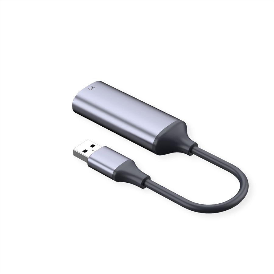 VALUE USB-A to 5 Gigabit Ethernet Converter