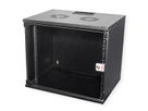 ROLINE 19-inch wall-mounted housing Basic 9 U, 540x400 BxT kit black