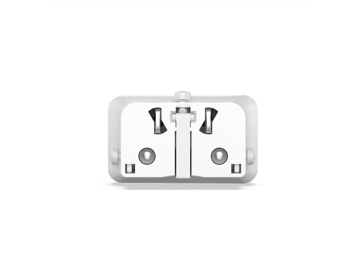 VALUE POCKET Travel Charger, EU/UK/US, 2x Ports (A+C), 25W, white
