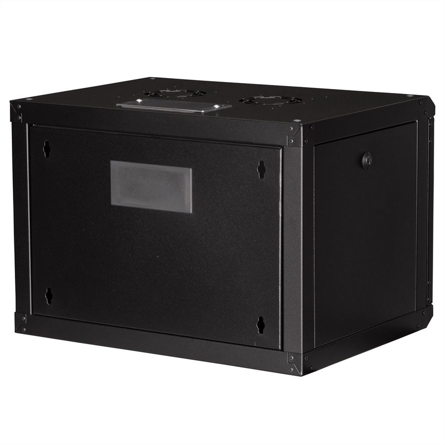 ROLINE 19-inch wall-mounted housing Pro 7 U, 600x450 WxD black