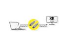 ROLINE RM DisplayPort Cable, v1.4, DP-DP, M/M, black, 5 m