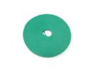 VALUE Strap Cable Tie Roll, Width 10mm, green, 25 m