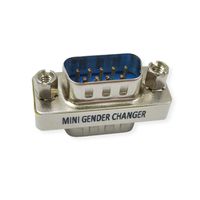 VALUE Mini Gender Changer, 9-pin M - M