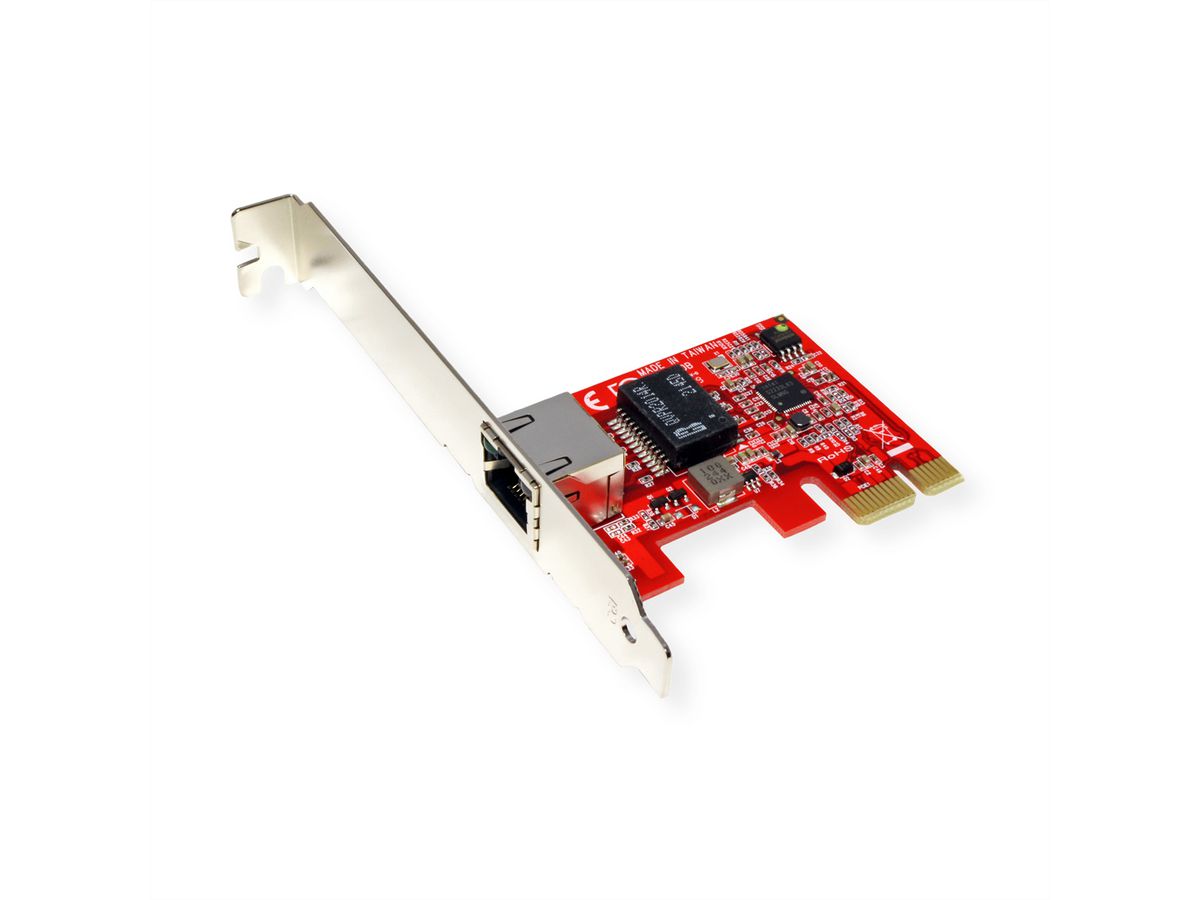 ROLINE 2.5 GbE BASE-T Ethernet Low Profile PCIe Adapter