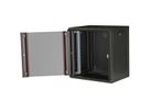 ROLINE 19-inch wall-mounted housing Pro 12 U, 600x450 WxD black