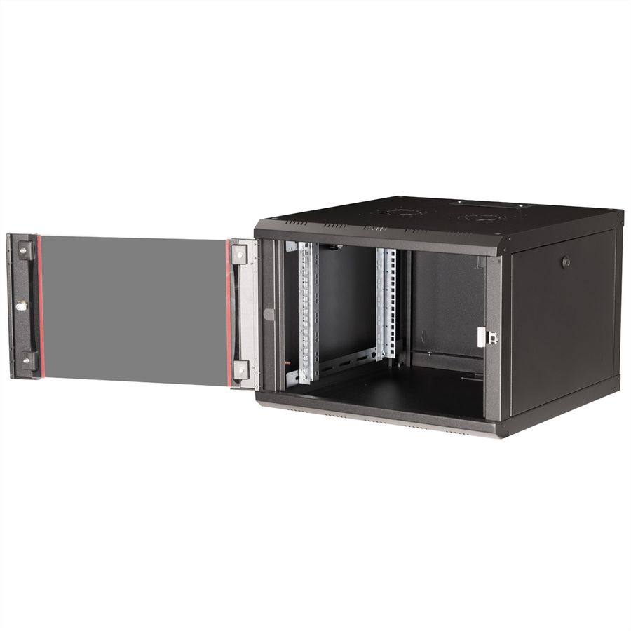 ROLINE 19-inch wall-mounted housing Pro 7 U, 600x600 WxD black