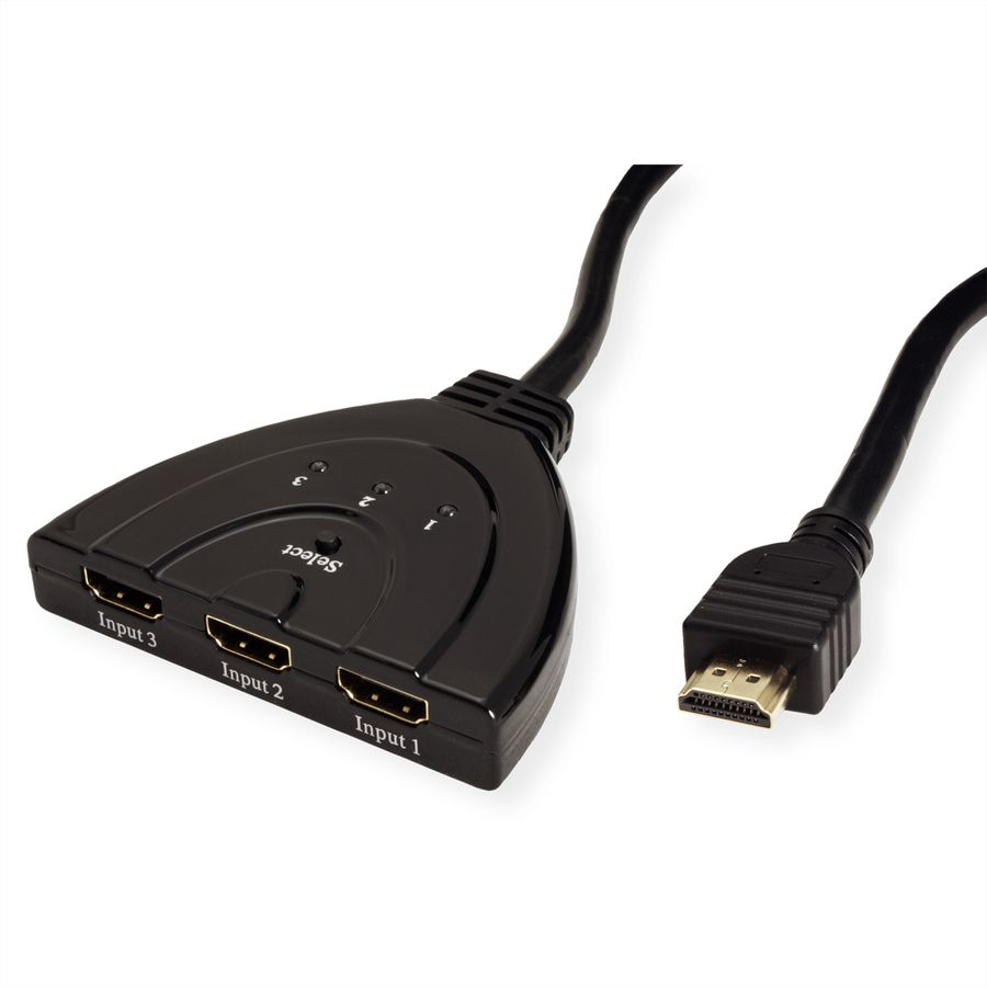 VALUE HDMI Switch, Automatic, 3-way