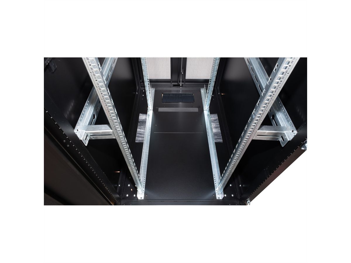 ROLINE 19-inch server rack Pro 42 U, 800x1200 WxD black - SECOMP