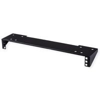 Vertical Wall Mount Bracket/Under Desk Mount, 1U, black