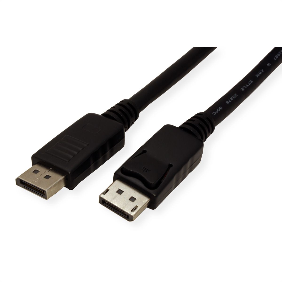 VALUE DisplayPort Cable, DP-DP, M/M, black, 1 m
