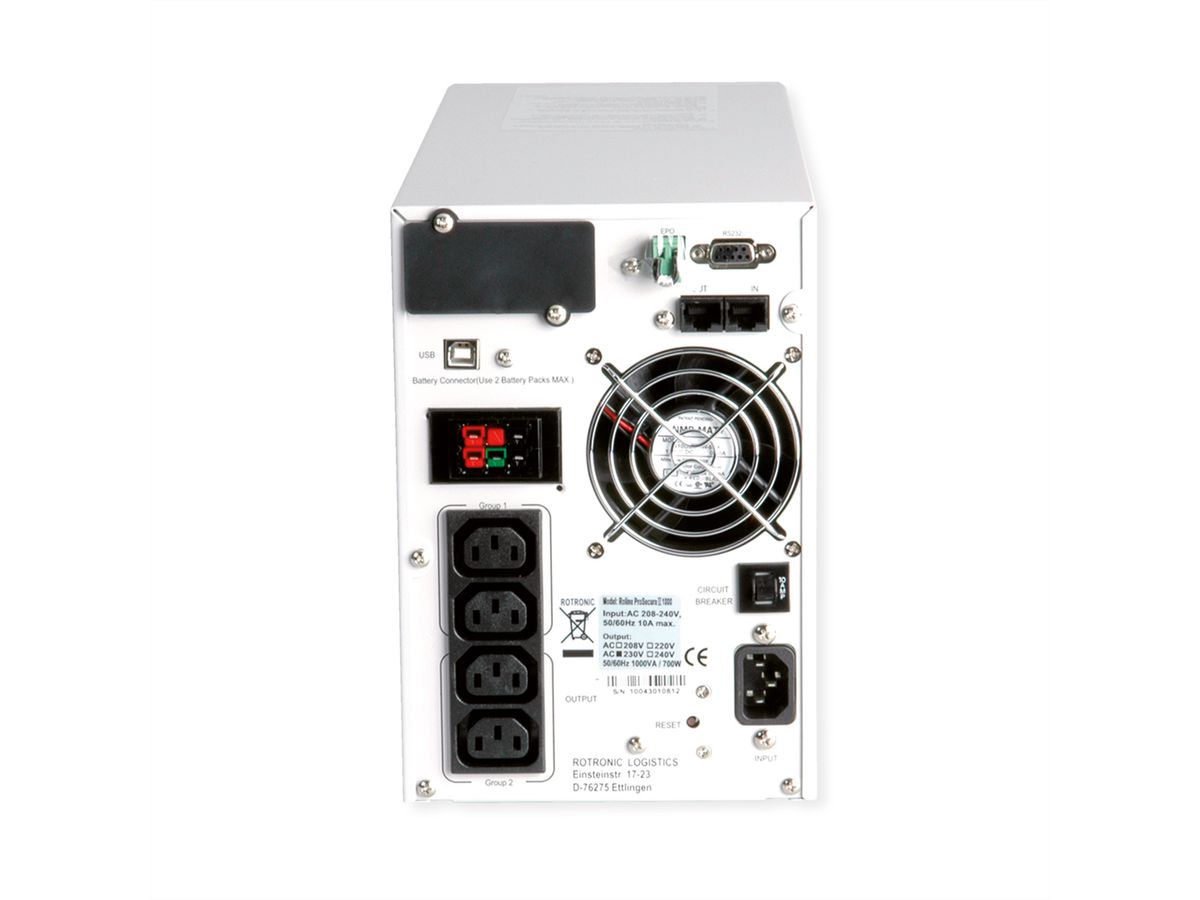 ROLINE ProSecure II 1000 - Online UPS