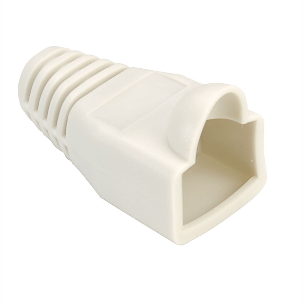 ROLINE Kink protection hood for RJ-45, grey, 10 pcs.
