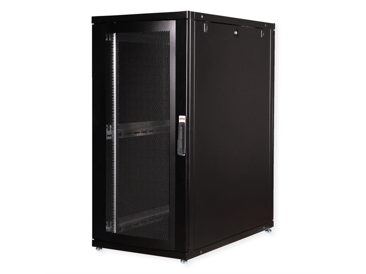 ROLINE 19-inch server rack Pro 26 U, 600x1000 WxD black - SECOMP