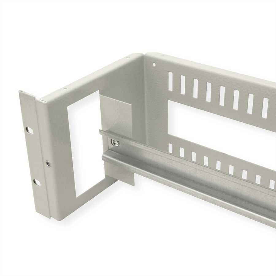 ROLINE 19-inch top-hat rail support 3 U, 133x482x123 HxWxD