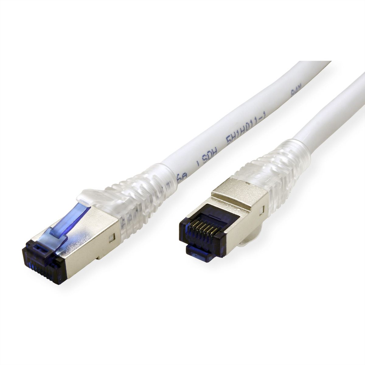 ROLINE S/FTP Patch Cord Cat.6A (Class EA), solid, LSOH, grey, 70 m