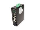 ROLINE Industrial Switch, 7x RJ-45, 1x SC, unmanaged