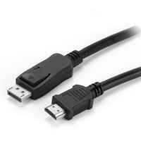 VALUE DisplayPort Cable, DP - HDTV, M/M, black, 10 m