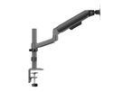 STANDARD Pole-Mounted Monitor Arm, Mechanical Spring, < 10 kg, < 81,3 cm (32"), black