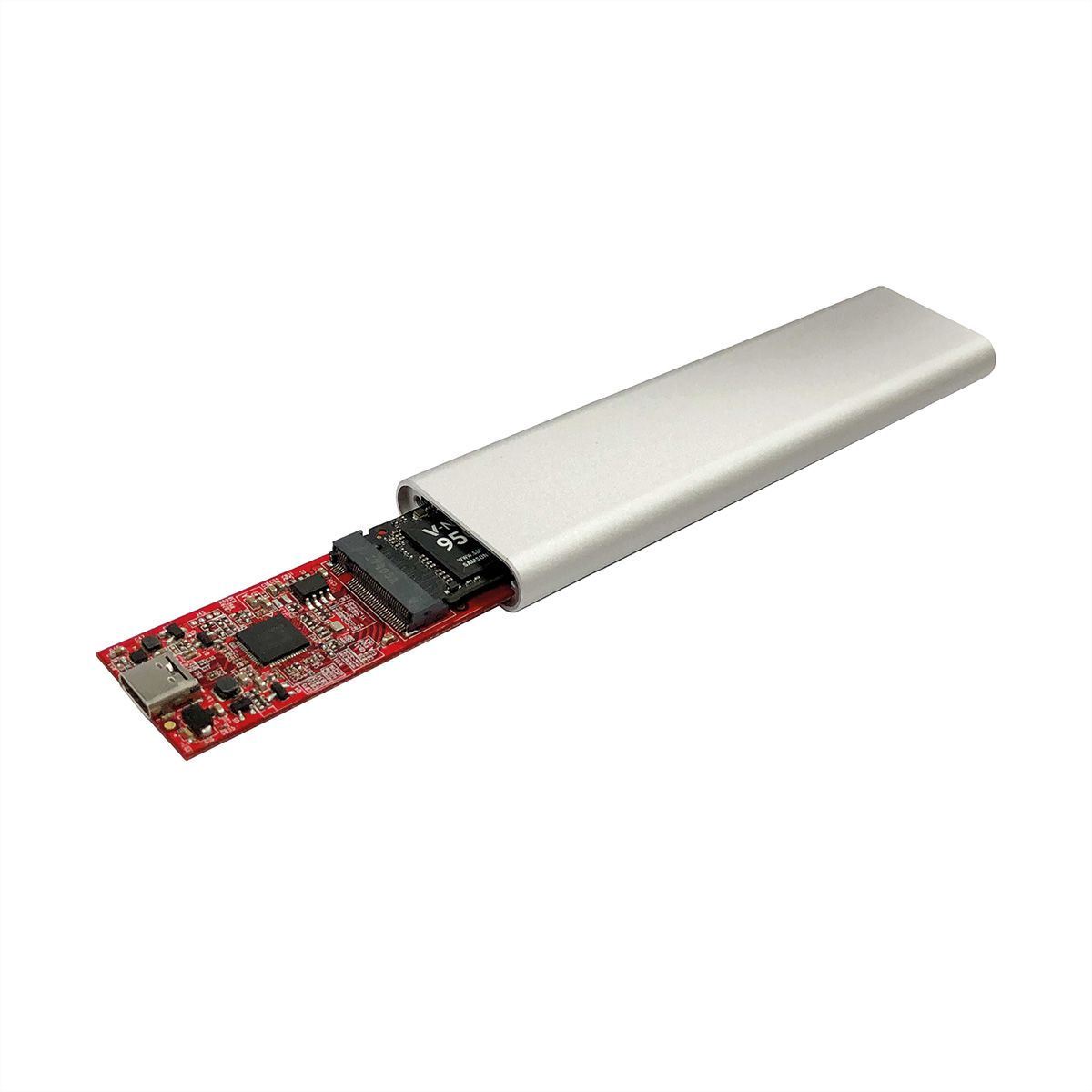 ROLINE External Type M.2 NVMe SSD Enclosure with USB 3.2 Gen 2 Type C SECOMP International AG