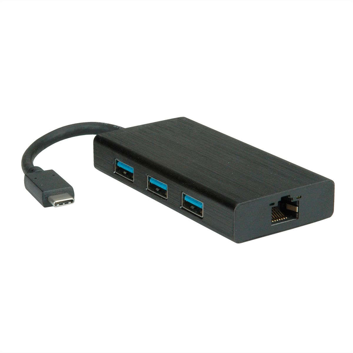 VALUE USB-C to Gigabit Ethernet Converter + Hub