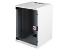 ROLINE 10-inch wall-mounted housing 9 U, 312x300 WxD grey