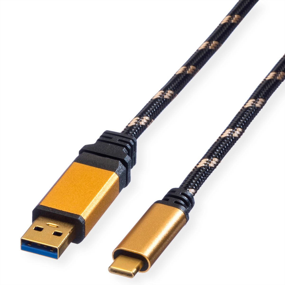 ROLINE GOLD USB 3.2 Gen 1 Cable, A-C, M/M, 2 m